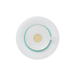 Fürstenberg, Fluen shifting colors, Coffee cup and saucer