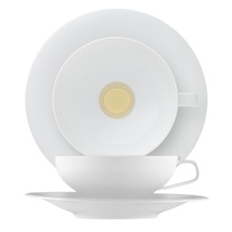 Fürstenberg, Fluen shifting colors, Tea cup and saucer