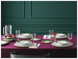 Fürstenberg, Fluen heritage green, Salad bowl, large