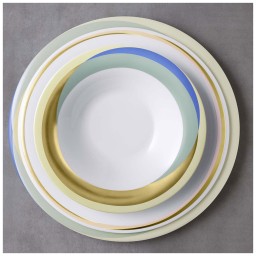 Fürstenberg, Fluen shifting colors, Dinner plate