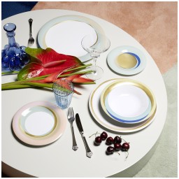 Fürstenberg, Fluen shifting colors, Presentation plate