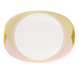 Fürstenberg, Fluen shifting colors, Oval platter