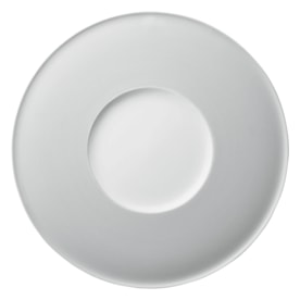 Fürstenberg, Blanc white, Dinner plate with deep center part