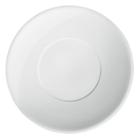 Fürstenberg, Blanc white, Dinner plate with raised center rim