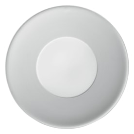 Fürstenberg, Blanc white, Dinner plate with raised center rim