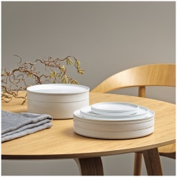 Fürstenberg, Datum white, Flat bowl, extra large