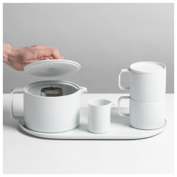 Fürstenberg, Datum white, Oval platter