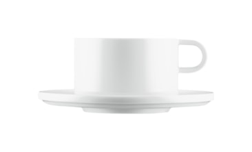 Fürstenberg, Datum white, Tea cup and saucer