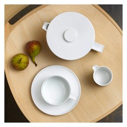 Fürstenberg, Datum white, Tea cup and saucer