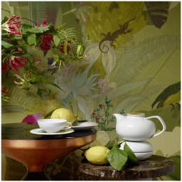 Fürstenberg, Fluen shifting colors, Teapot with tea strainer