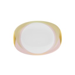 Fürstenberg, Fluen shifting colors, Oval platter, small