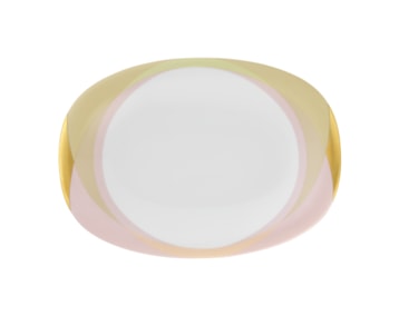 Fürstenberg, Fluen shifting colors, Oval platter, small