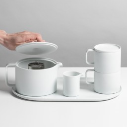 Fürstenberg, Datum satine, Teapot, large