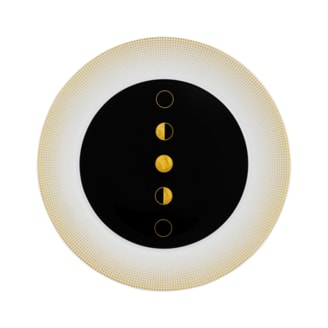 Fürstenberg, Auréole clair de lune, Bread plate