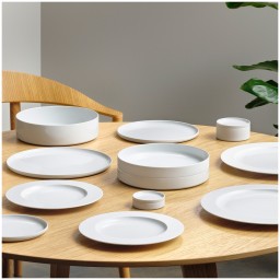 Fürstenberg, Datum white, Breakfast plate with rim