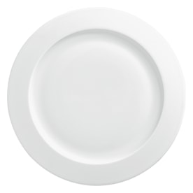 Fürstenberg, Datum white, Dinner plate with rim