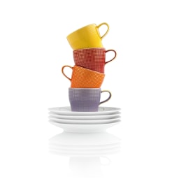 Fürstenberg, Auréole clair de lune, Espresso saucer, white