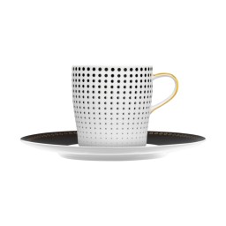 Fürstenberg, Auréole clair de lune, Coffee cup and saucer