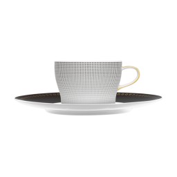 Fürstenberg, Auréole clair de lune, Tea cup and saucer