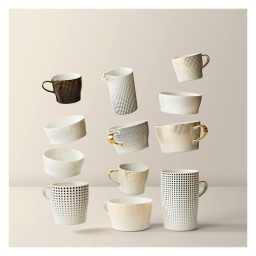 Fürstenberg, Auréole clair de lune, Tea cup and saucer