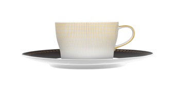 Fürstenberg, Auréole clair de lune, Cappuccino cup and saucer