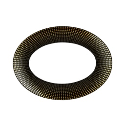 Fürstenberg, Auréole clair de lune, Oval platter