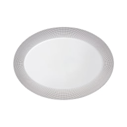 Fürstenberg, Auréole clair de lune, Oval platte