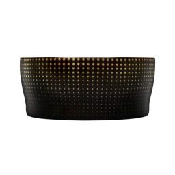 Fürstenberg, Auréole clair de lune, Salad bowl medium, black