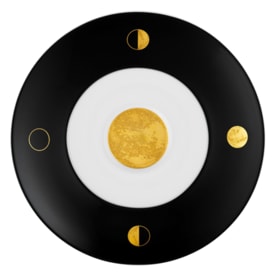 Fürstenberg, Auréole clair de lune, Espresso saucer, black