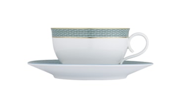 Fürstenberg, Carlo tessuto, Tea cup and saucer