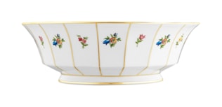 Fürstenberg, Grecque mille fleurs, Salad bowl, medium
