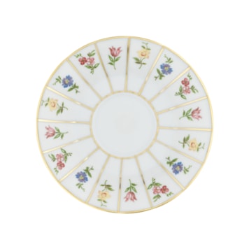 Fürstenberg, Grecque mille fleurs, Espresso saucer