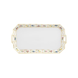 Fürstenberg, Grecque mille fleurs, Milk/sugar tray