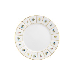 Fürstenberg, Grecque mille fleurs, Dinner plate, small