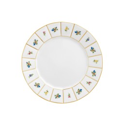 Fürstenberg, Grecque mille fleurs, Dinner plate, medium