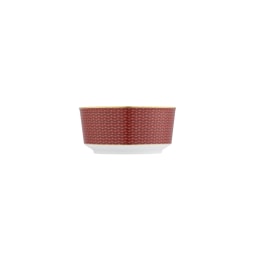 Fürstenberg, Carlo tessuto, Salad bowl small, red