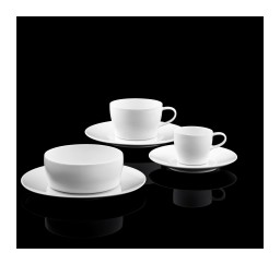 Fürstenberg, Auréole white, Cereal bowl