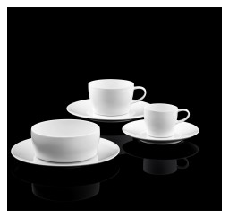 Fürstenberg, Auréole white, Espresso saucer