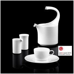 Fürstenberg, Auréole white, Saucer