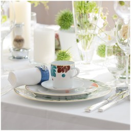 Fürstenberg, Auréole white, Saucer
