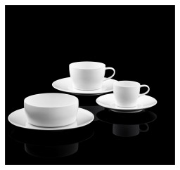 Fürstenberg, Auréole white, Cappuccino cup
