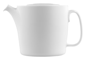 Fürstenberg, Auréole white, Teapot with tea strainer
