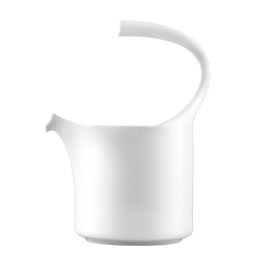 Fürstenberg, Auréole white, Teapot with tea strainer