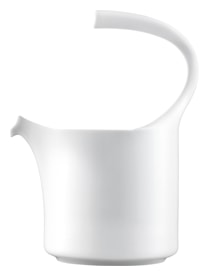 Fürstenberg, Auréole white, Teapot with tea strainer