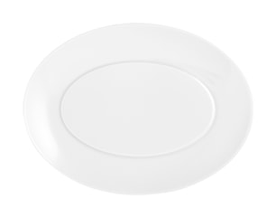 Fürstenberg, Auréole white, Oval platter