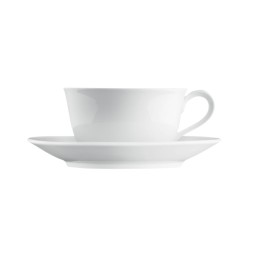 Fürstenberg, Wagenfeld white, Cappuccino cup and saucer