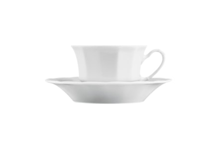 Fürstenberg, Grecque white, Espresso cup and saucer