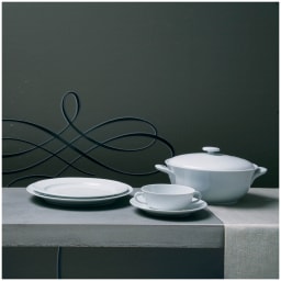 Fürstenberg, Wagenfeld white, Casserole with lid