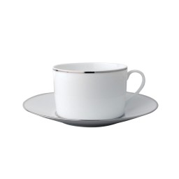 Bernardaud, Cristal, Breakfast cup and saucer
