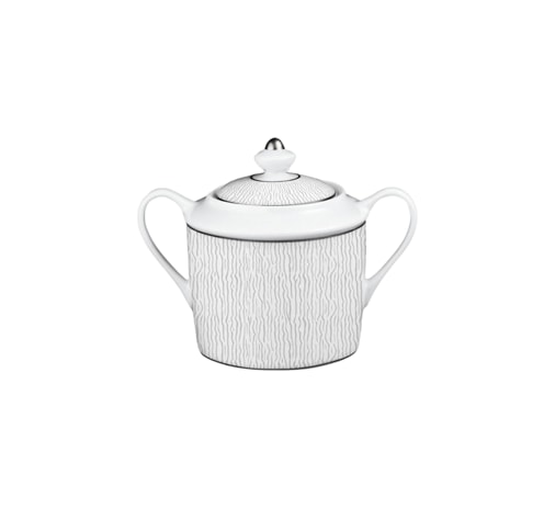 Bernardaud, Dune platine, Sugar bowl